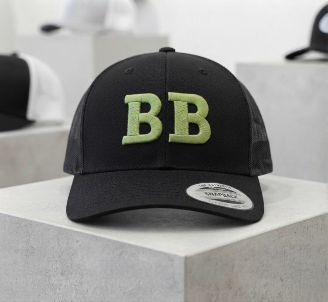 Casquette Trucker Mesh Flexfit logo initiale