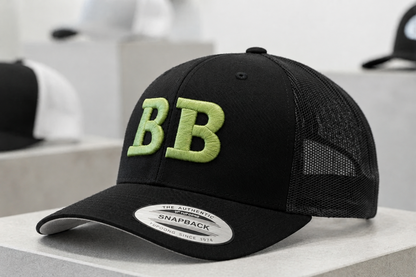 Casquette Trucker Mesh Flexfit logo initiale