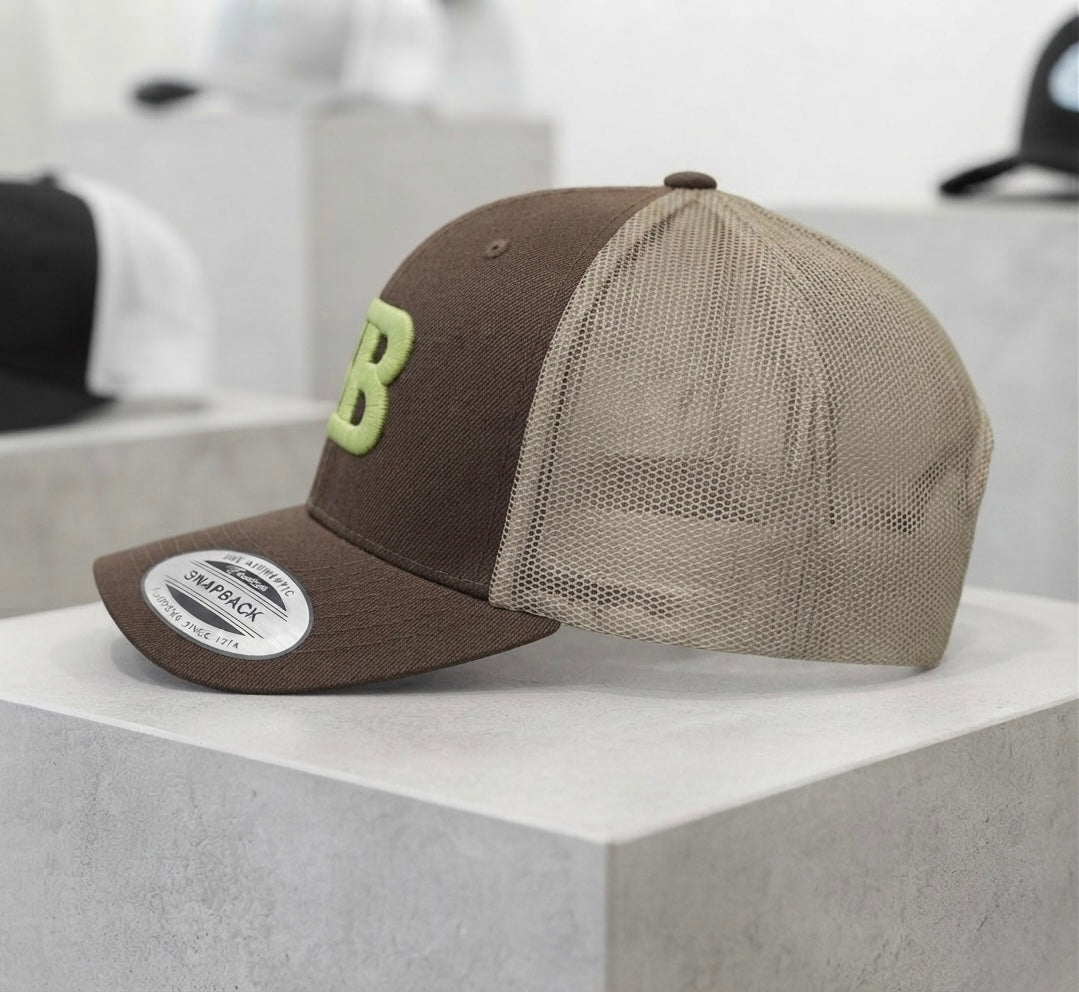 Casquette Trucker logo initiale